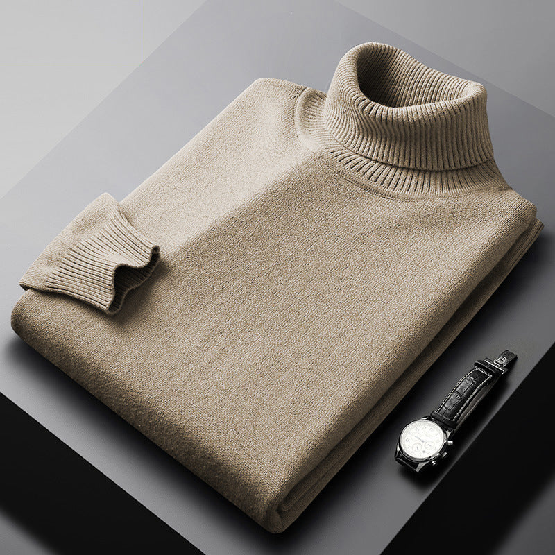 High Collar Warm Sweater Bottoming Shirt