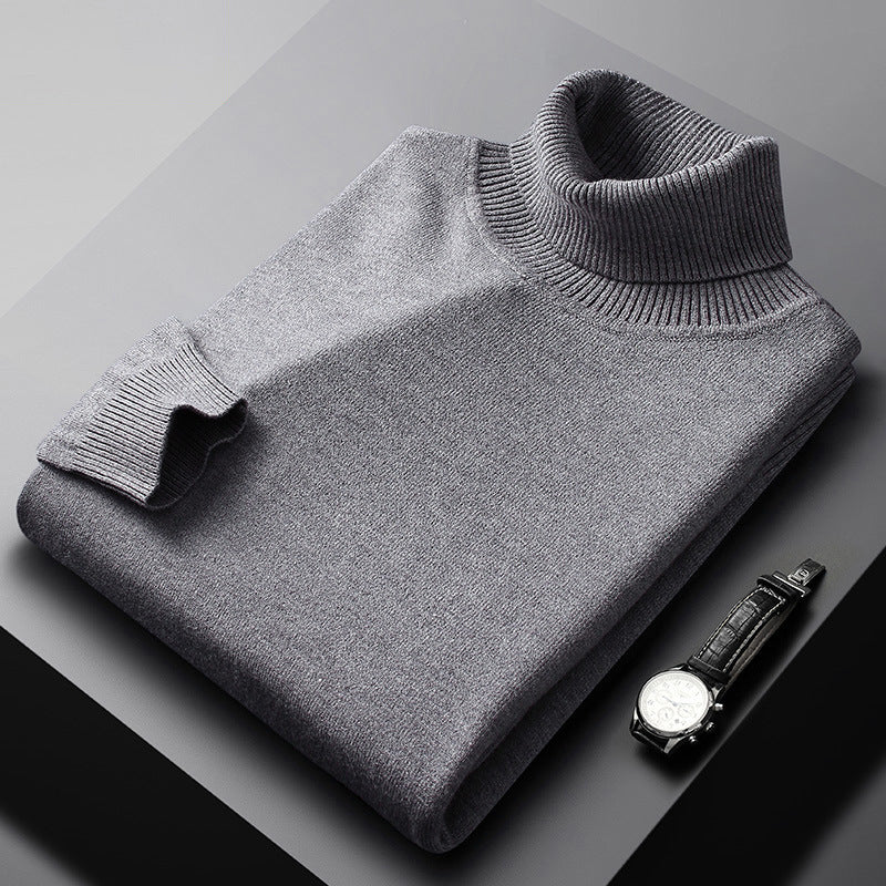 High Collar Warm Sweater Bottoming Shirt