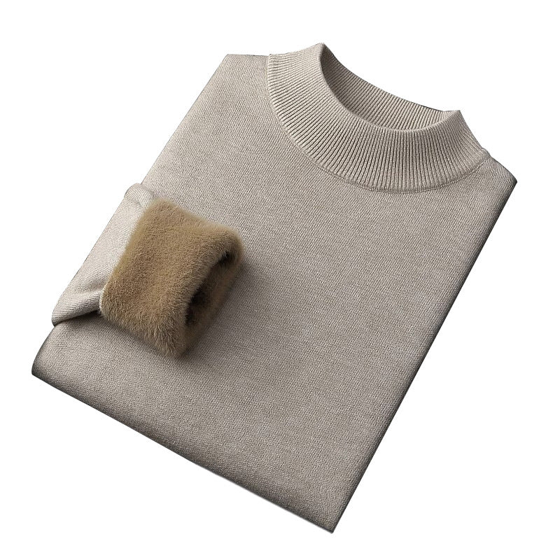 High Collar Warm Sweater Bottoming Shirt