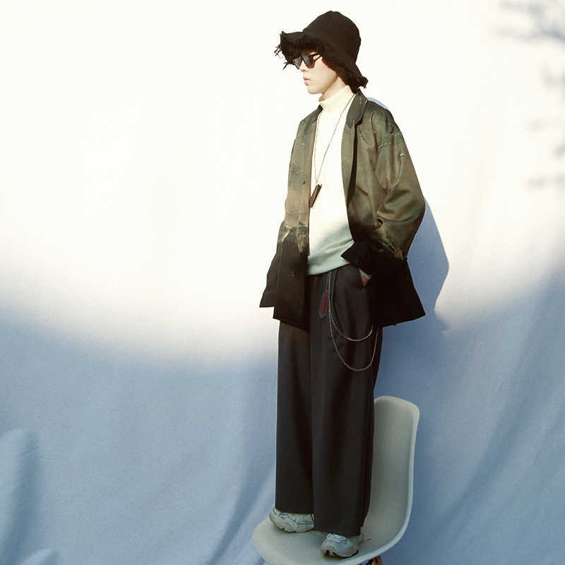 Loose Casual Thin Suit Hong Kong Style Chic Top